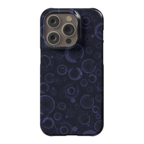 Gallifreyan Text Pattern Phone Case